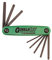 Bondhus. Navaja GorillaGrip 8 llaves Torx (T6-T25)