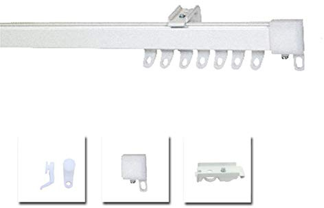 Speedy Fineline Aluminium Curtain Track - 300cm White