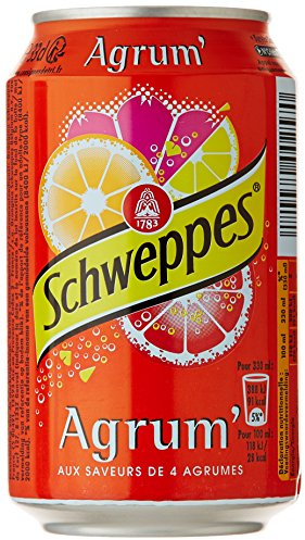 Schweppes Agrum 'schlanke Schachtel - 6 x 33 cl