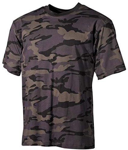 MFH US T-Shirt, halbarm,170 g/m² (DE/NL/SE/PL, Alphanumerisch, L, Regular, Regular, Combat-camo)