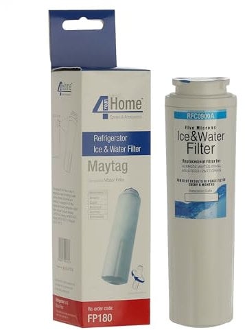 Fridge Freezer Ice & Water Filter Cartridge Compatible with Maytag