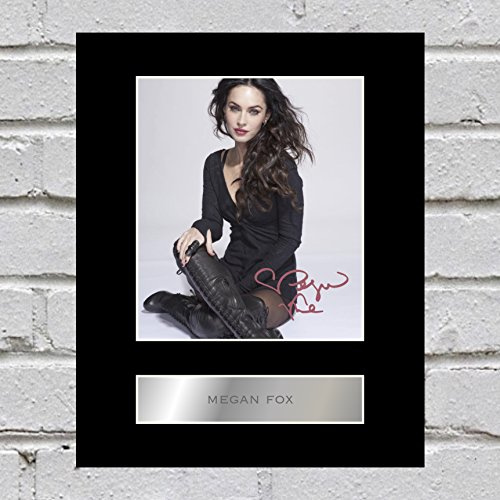 Megan Fox Signiert Foto Display