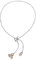 GUESS Collection CWN90706 Anhänger aus Sterlingsilber, Farbe Silber, Größe 45 cm