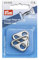Prym 615832 Steg 25 mm silberfarbig Triangel-Ringe, Zinklegierung