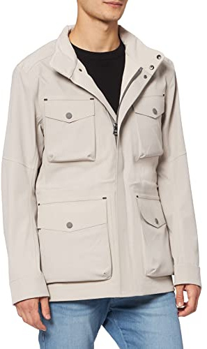Hackett London Tech Velo, Giacca Uomini, 804IVORY, 3XL