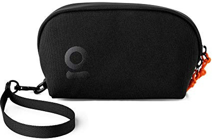 ONGROK Pochette de poignet anti-odeur | Petit sac à main anti-odeur avec dragonne étanche, fermeture éclair scellée et doublée de carbone