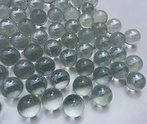 FAIRY TAIL & GLITZER FEE Glaskugeln Durchsichtig Klar16mm 500g Murmeln Murmel Dekokugeln Glas Kugel