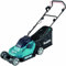 Makita Mäher 38 cm Mak 2x18V Li-Ion 2 Batt. BL1840B + DC18SH Ladegerät - DLM382CM2