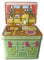Blechdose Keksdose Deko Box Sideboard Ostern für Kekse Schokolade-Pralinen Ostereier Aufbewahrung, ca. 14,5 x 10 x 10 cm Volumen: 1200 ml
