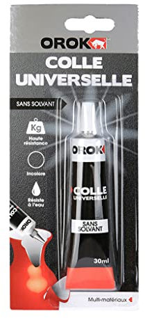 OROK - Colles universelles - Colle universelle 30ml, colle universelle liquide 30ml - En tube de 30ml -Incolore - Convient à tous types de bricolages ou réparations. Collage puissant,résiste à l'eau