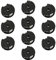 10 bobine di filo, bobina di ricambio, adatte per tagliaerba Parkside, tagliaerba PRT 550 A1 A2 A3 A5 B6, PRTA 20-Li B2 C3