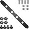 4-Loch 1U Audio Rack Panel 4D Series Audio Rack XLR Patch Panel Punched Metal HDMI Rack Mount Panel Connectors Recording Studio Rack Zubehör für 19 Zoll Gehäuse Server Computer Equipment Studio