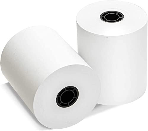 3-1/8 x 230 Thermal Paper Receipt Rolls, 46 GSM, BPA Free, 50-Count