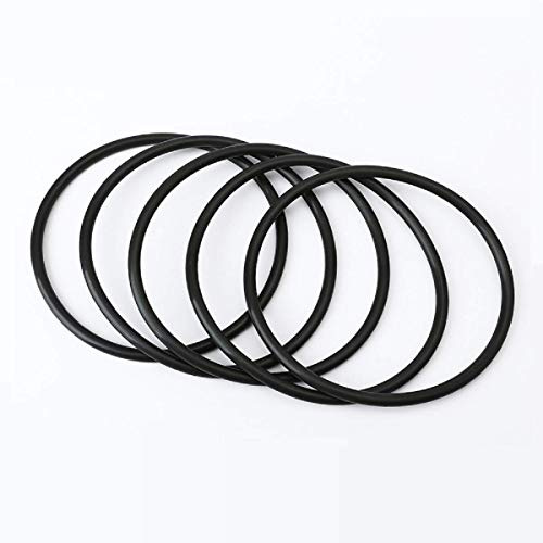 Boxonly 10 Stück O-Ringe 85mm x 78mm x 3,5mm (DI x L) Nitrilkautschuk O-Ring Schwarz