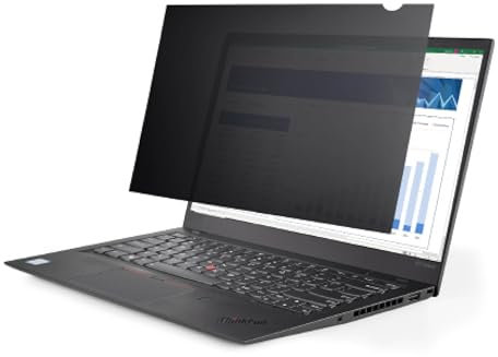 StarTech.com 17,3 Zoll 16:9 Laptop Sichtschutzfolie, Blendschutzfolie/Privacy Screen mit 51% Blaulichtfilter, Laptop Blickschutzfilter mit +/- 30 Grad Sichtwinkel, matt/glänzend (173L-PRIVACY-SCREEN)
