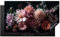 KitchenYeah© Herdabdeckplatte Einteilig Herdabdeckung Abdeckplatte für Ceranfeld Abdeckung Induktionskochfeld Aufrollbare Matte Blumen - Natur - Rosa - Schwarz - Dahlie - 91.2x52 cm