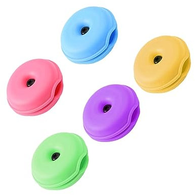 Angoily 5pcs Turtle Cable Winder Cord Winder Cord Shortener Wire Cable Wire Organizer Headphone Storage Case Headphone Holder Wire?Organizer?Clips Cell Phone Stand Data Line Organizer