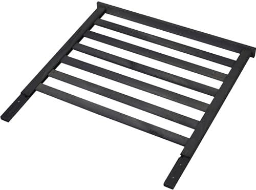 dobar® Rankgitter-Aufsatz aus Holz - Rankgitter für Hochbeet Kubus 2.0-78 x 5 x 78 cm - Grau
