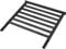 dobar® Rankgitter-Aufsatz aus Holz - Rankgitter für Hochbeet Kubus 2.0-78 x 5 x 78 cm - Grau