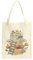 TOPJOWGA Stoffbeutel, Stofftasche, Baumwolltasche Bedruckt, Inspirierte Tragetasche Damen, Baumwolltasche, Einkaufstasche Geschenke Wiederverwendbar, 40x35cm, Einkaufsbeutel (A)