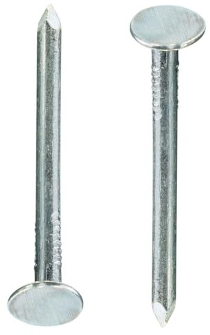 100x Dachpappstifte Schieferstifte feuerverzinkt MADE IN GERMANY (2,5 x 40 mm)