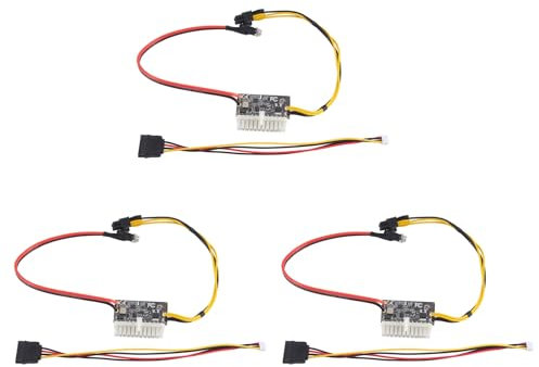 Haztholf 3X Alta Potencia 300W 12V DC5.5X 2.5mm Entrada DC-ATX PSU Pico ATX Switch Mining PSU PSU 24 Mini ITX DC ATX Alimentación PC