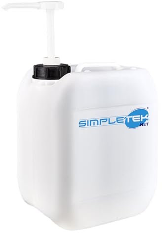 SIMPLETEK - Crema lavamani bianca fluida con tappo dosatore 5L 5 litri detergente mani P319
