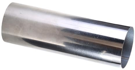 Estensione tubo di sfiato In Acciaio Inox 12 Cm Con Tre Opzioni Di Dimensioni Adatto Per Ventilatori Manuali E Elettrici