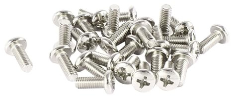 MACHSWON 30 Pcs TV LCD Monitor Mounting Phillips Head Screws Round Head Cross Screw M4x10mm