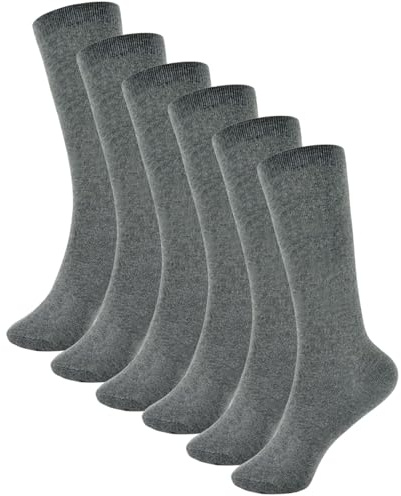 A2Z 4 Kids Cotton Rich Knee High School Socks Pack for Boys and Girls
