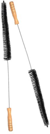 Alipis 2pcs Cleaning Brush for Washing Machine Dryer Vent Handle Scrubber for Deep Cleaning Flexible Bristles for Lint Removal for Home Bathroom Use