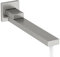 KAITAIHD Wall Mounted Tub Faucet Concealed Bath Taps 180 Degree Swivel Bathtub Filler Spout, G 1/2 Interface, Brushed Nickel