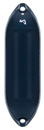 Mesle Bootsfender Ultra, ø 14 cm | 59.5 cm lang, Langfender aufblasbar, Bootsfender, Fender Schiff Yacht Schlauchboot