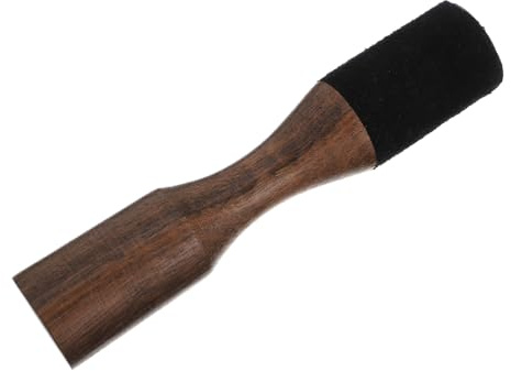 FUNOMOCYA Buddhistischer Klangschalen Schlägel Aus Holz Mit Stoffkopf Langlebiger Klangschalenstab Leichter Gong Und Mallet Stick Für Klangtherapie Und Meditation