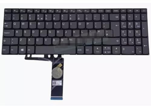 fqparts Teclado portátil para For Lenovo For V130-15IGM V130-15IKB Negro UK Edition