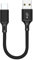 Cable USB C – Cable USB tipo C de nailon 25 cm para carga de teléfono – Cable portátil carga rápida transferencia de datos para ordenador portátil oficina