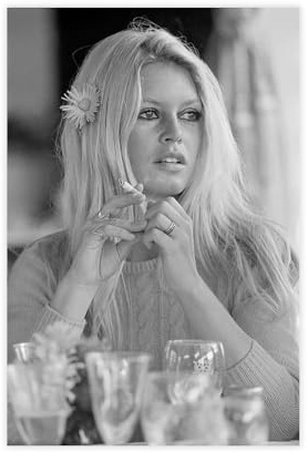 ZAQMKOL Poster Model Star Brigitte Bardot (18) auf Leinwand, Wandkunst, Dekordruck, Bild Gemälde für Wohnzimmer, Schlafzimmer, Dekoration, 20 x 30 cm
