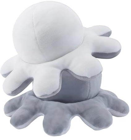 Oktopus Plüsch, Stimmungs Oktopus Kuscheltier, Doppelseitiges Wenden Mood Octopus Plüschtier Kuscheltier, Charmant und Reizvoll Kinder Plüschtier Spielzeug für Kinder Mädchen Jungen Geschenk