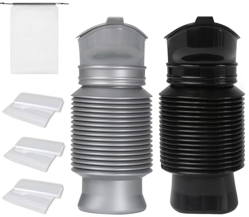 Shrinkable Urinal,Portable Urinals for Men Women,Male Female Urine Bottle | Outdoor Travel Personal Mobile Toilet,Pee Bottle,Reusable Emergency Urinal for Camping Car Traffic Jam Queuing(750 ML)