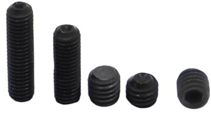10–50 Stück schwarzer Stahl der Güteklasse 12.9 DIN916 Innensechskant-Cup-Point-Gewindestifte M1,6 M2,5 M3, M4 M5 M6(3mm,M1.6 10pcs)