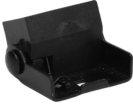 Ejoyous Turntable Dust Cover Hinge, ABS Dust Cover Hinge Replacement with Smooth Rotation and Hard Stable Fit, Record Player Turntable Parts for Different Brands Models and MCS