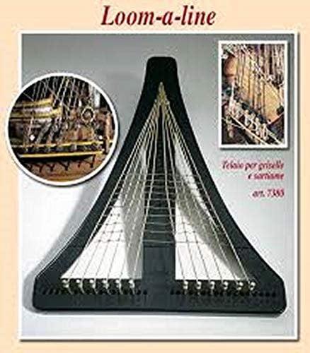 MÉTIER À TISSER-A-LINE RIGGING PLOMBÉE POUR (RAILS) EN BOIS MODÈLE BATEAU CONSTRUCTION