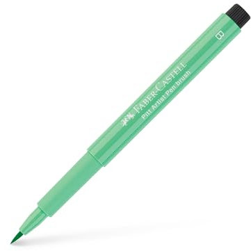 Faber-Castell 10104026 Pitt Artist Feutre Pinceau Stylo B Vert Phtalo Clair