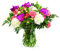 Sendabunch Pastel Spray Carnations and Freesia Mix Bouquets – 20 Fresh Stems with Free Chocolates & Gift Card – UK Flower Delivery for Mother’s Day, Valentine’s, Birthdays & Special Occasions