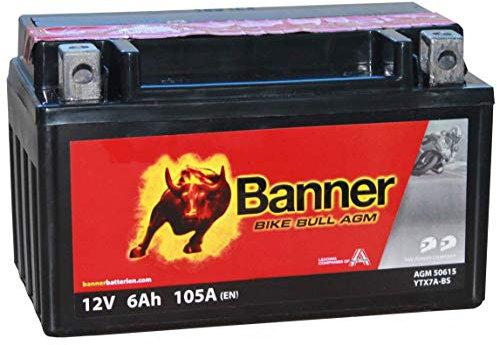 Banner 506 15 Akku Motorrad Bike Bull