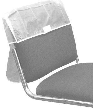 DMI Chair Back Covers (24, Clear)