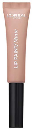 L'Oréal Paris Infaillible Matte Paint Lippenstift Nr. 208 Off White, 1er Pack (1 x 8 g)