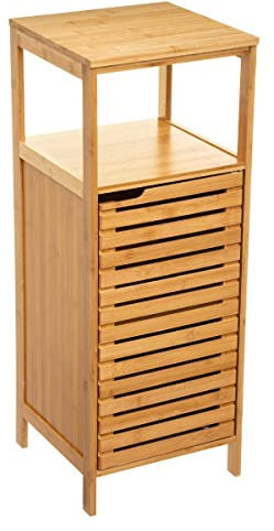 5 five simply smart AC-Déco Meuble Bas en Bambou - Sicela - 30 x 30 x 78 cm