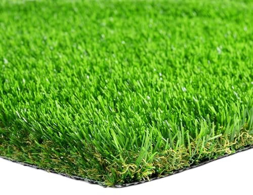 Steffensmeier Kunstrasen Windsor 32 mm 2.163 g/m² extrem UV-beständig Strong Kollektion Grün, Größe: 200x200 cm