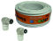 TECNOVOZ Kit rollo cable Televes de 20Mt 435501 + 6x Conectores antena Televes (3 Macho+ 3 Hembra)